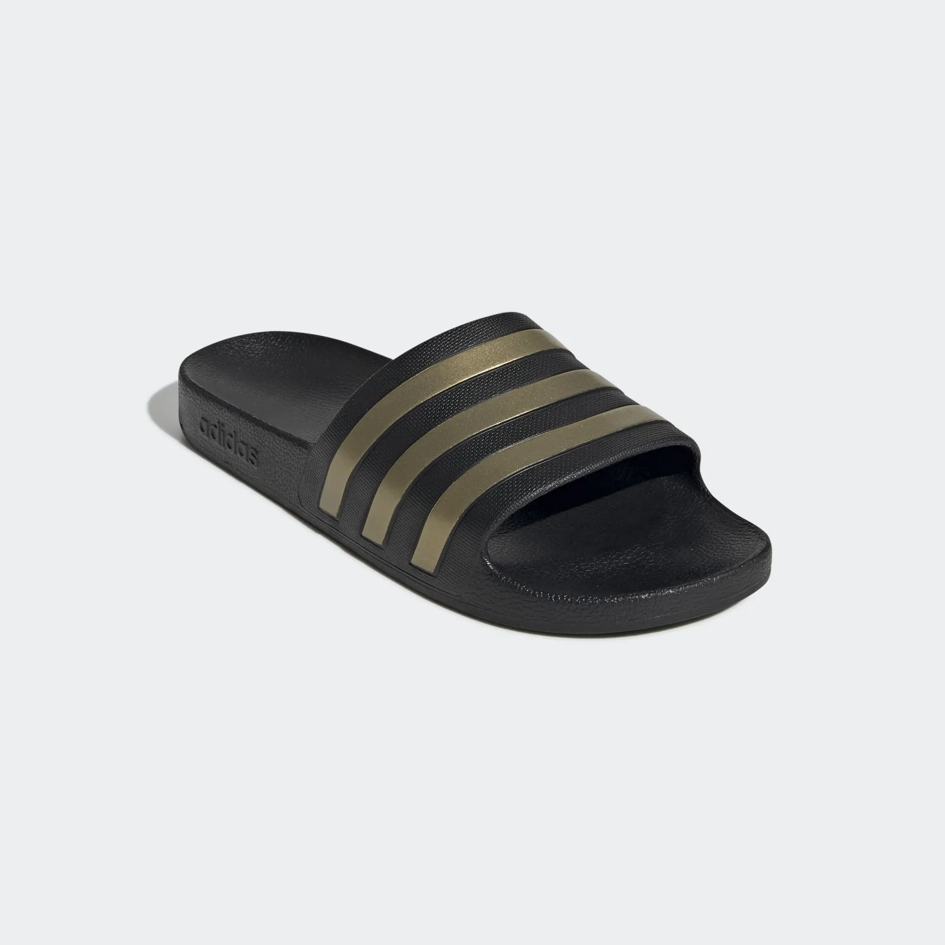 ADIDAS ADILETTE AQUA SLIDES - GOLD