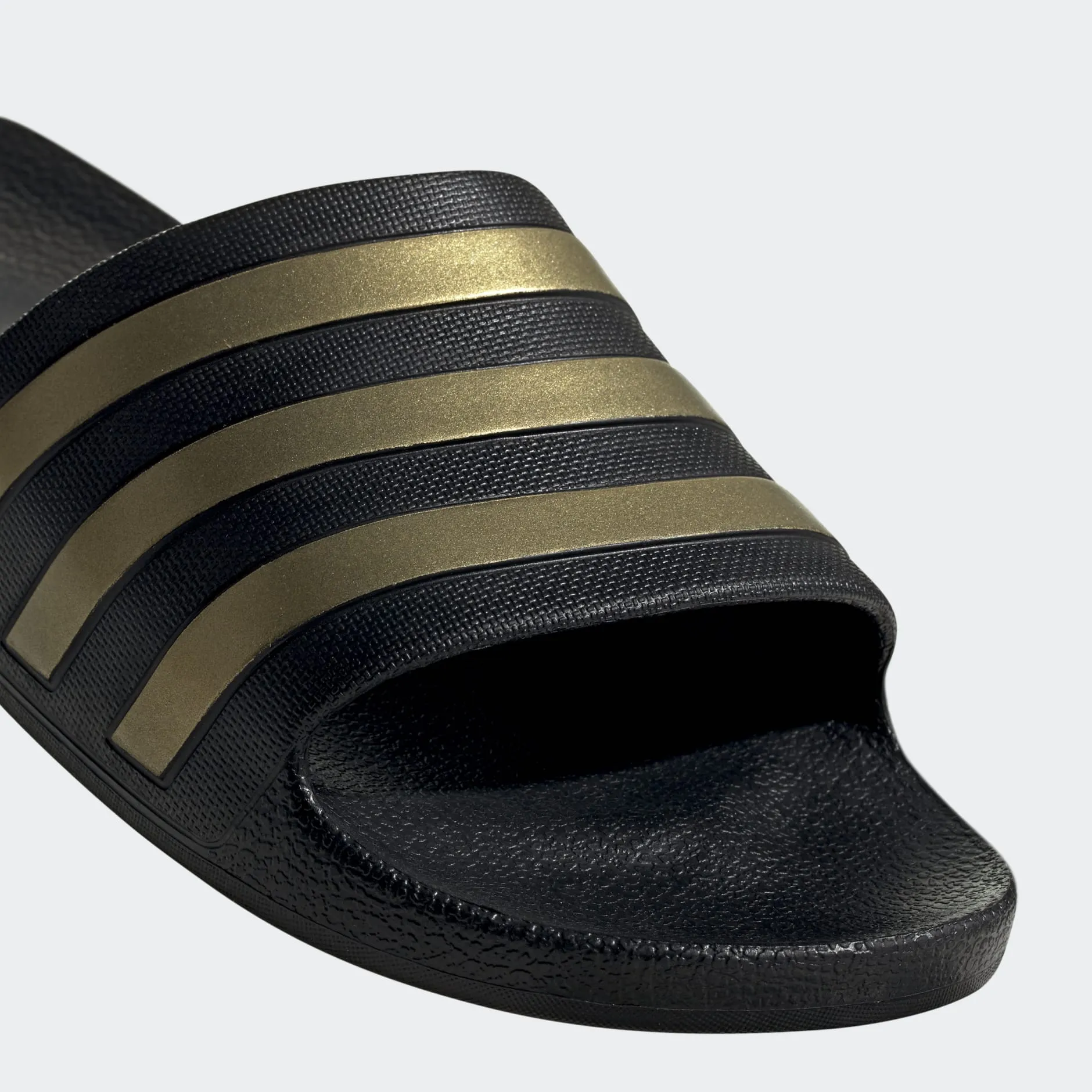 ADIDAS ADILETTE AQUA SLIDES - GOLD