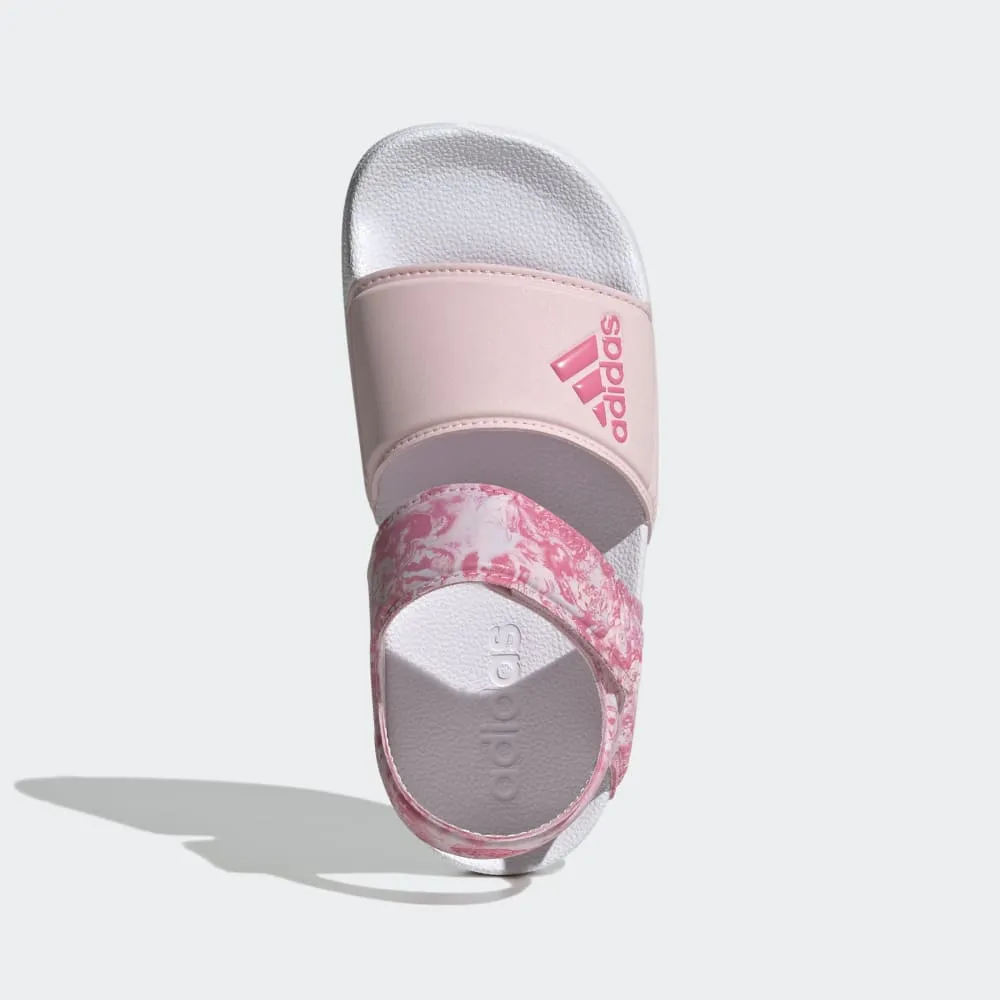 Adidas Kids Adilette Sandal - Pink/White