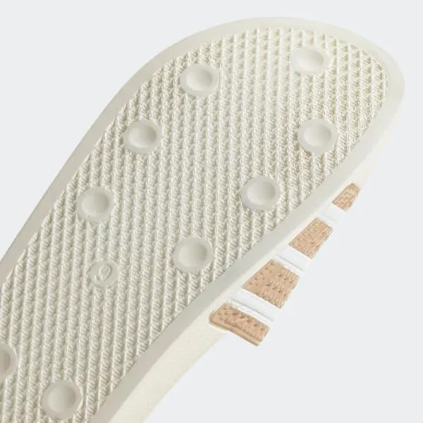 Adidas Men's Adilette Slides - Magic Beige / Cloud White / Off White