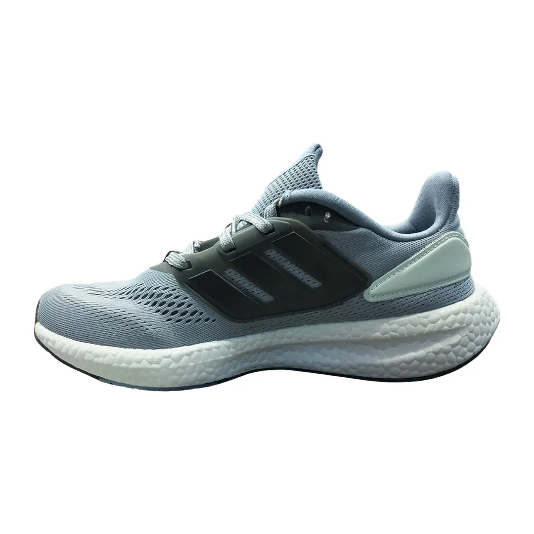 Adii PureBoost 22 - White Blue Black Edition | Energy-Returning Running Shoes for Men & Women | Shop Online at Royal Trend Pakistan