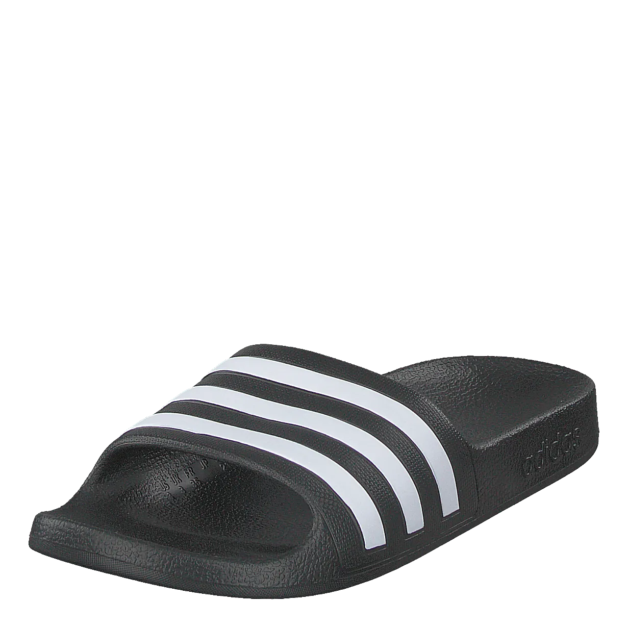 Adilette Aqua Slides Kids Core Black / Cloud White / Core Black