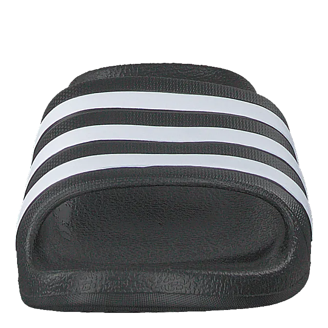 Adilette Aqua Slides Kids Core Black / Cloud White / Core Black