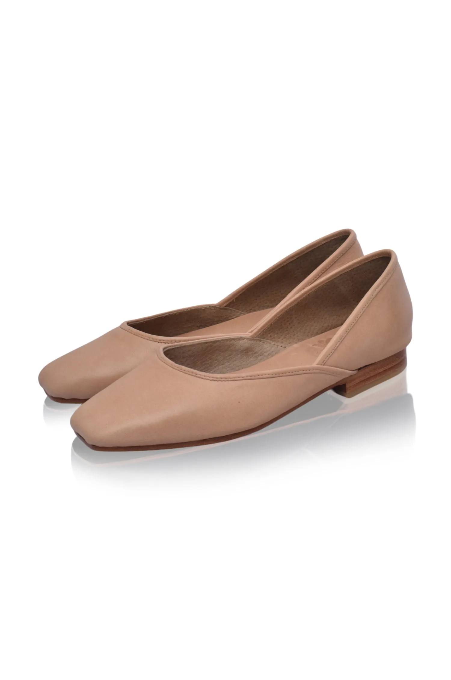 Amore Square Toe Ballet Flats (*Sz. 9.5)