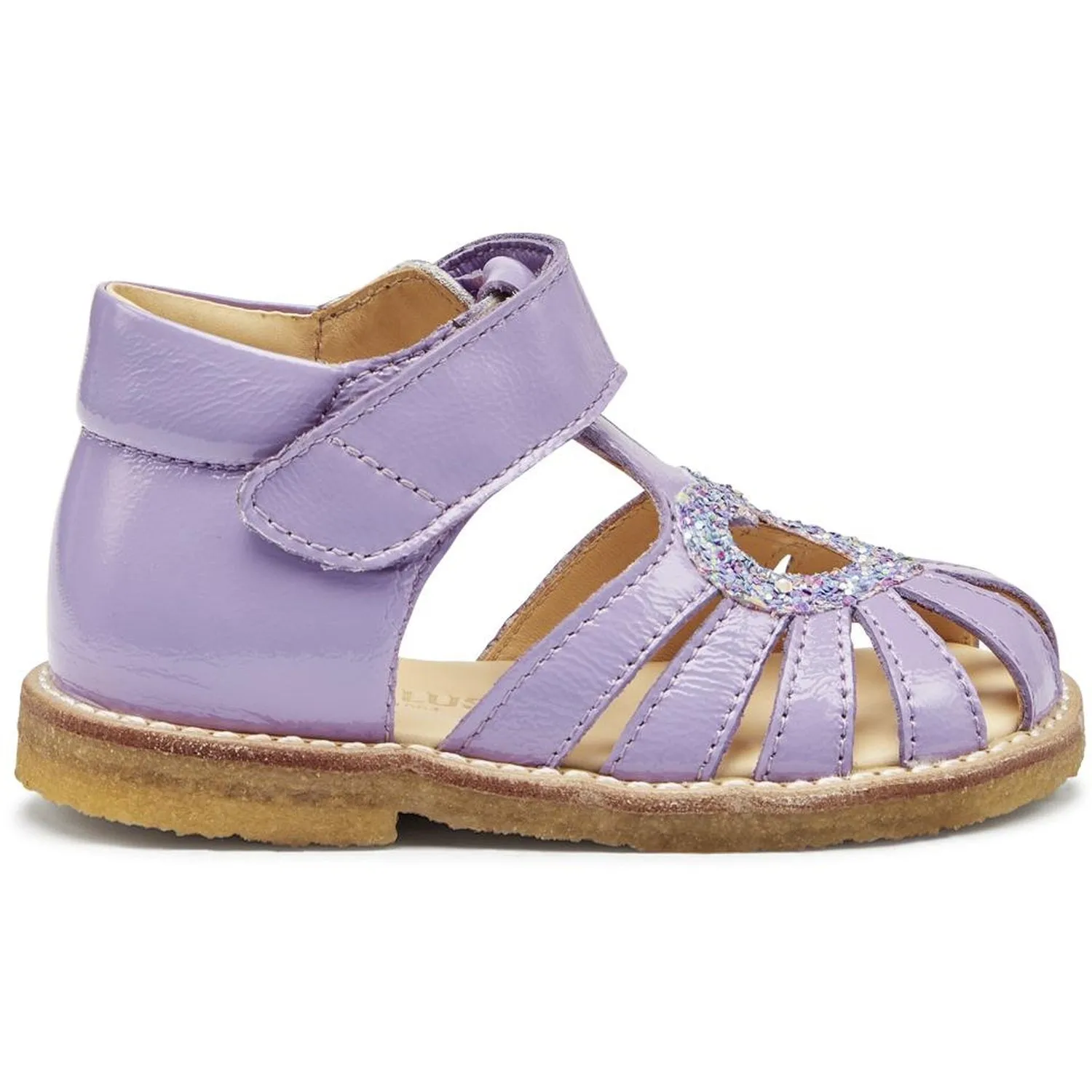 Angulus Starter Sandals Lilac/Confetti Glitter