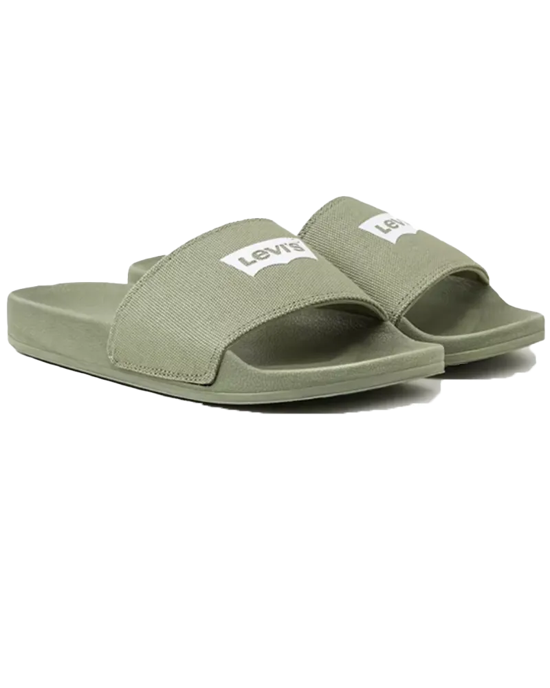 Batwing Flip Flops in Green