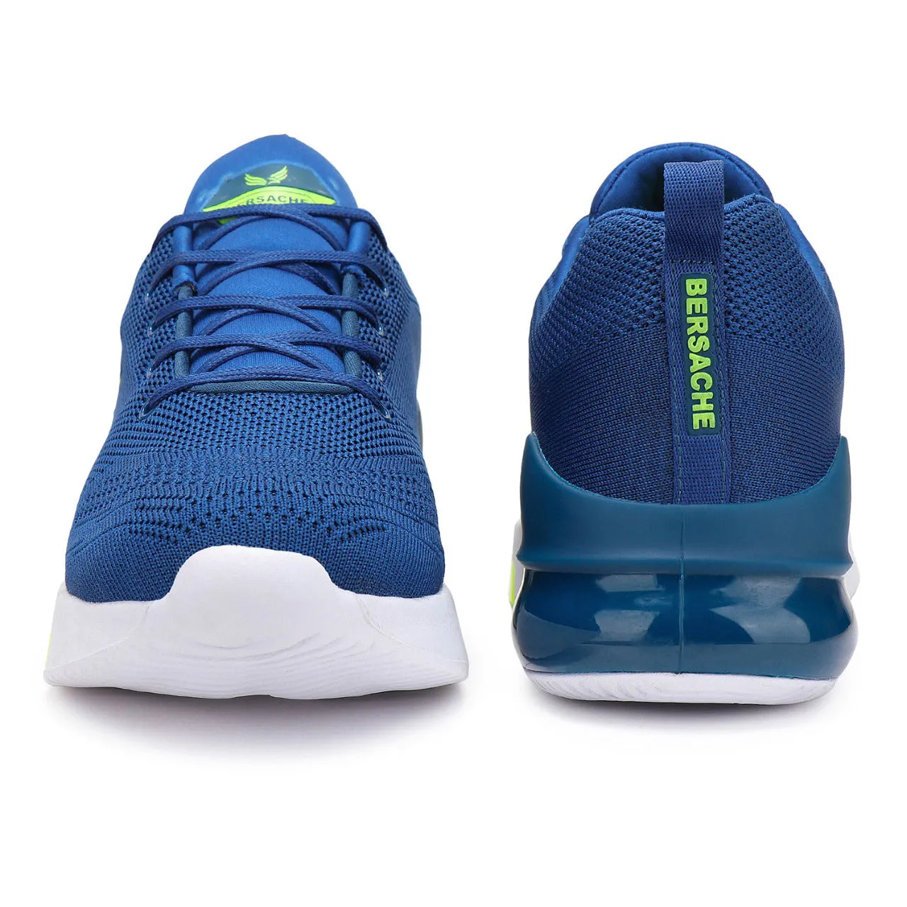 Bersache Lightweight Sports Running Shoes For Men Blue-9049