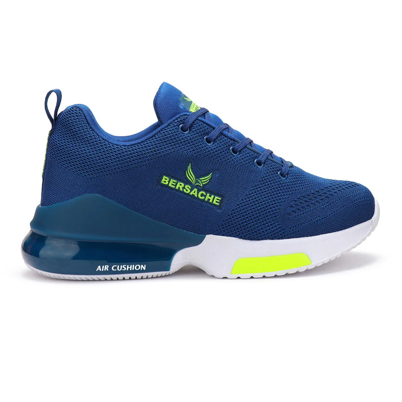 Bersache Lightweight Sports Running Shoes For Men Blue-9049