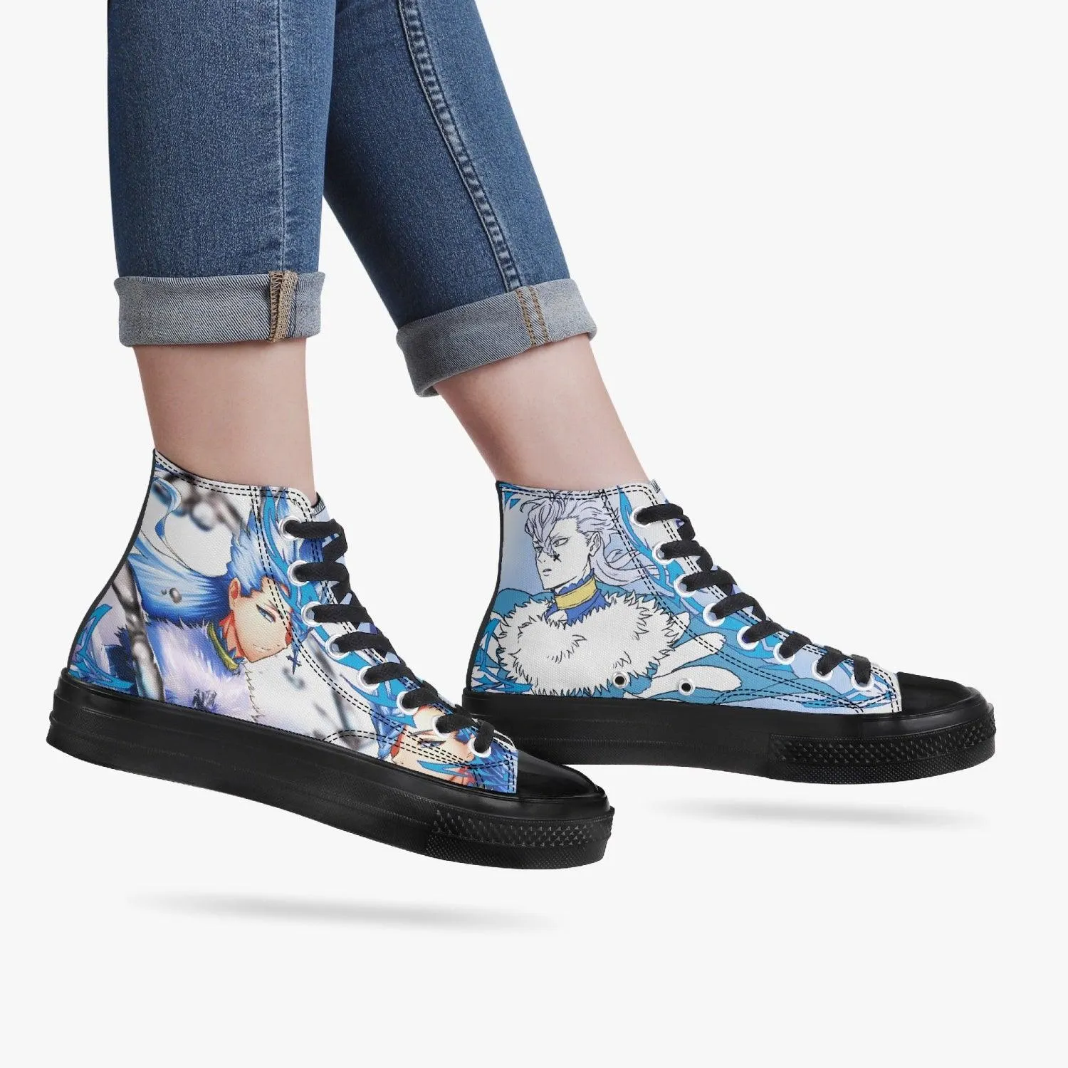 Black Clover Nozel Silva A-Star High Anime Shoes