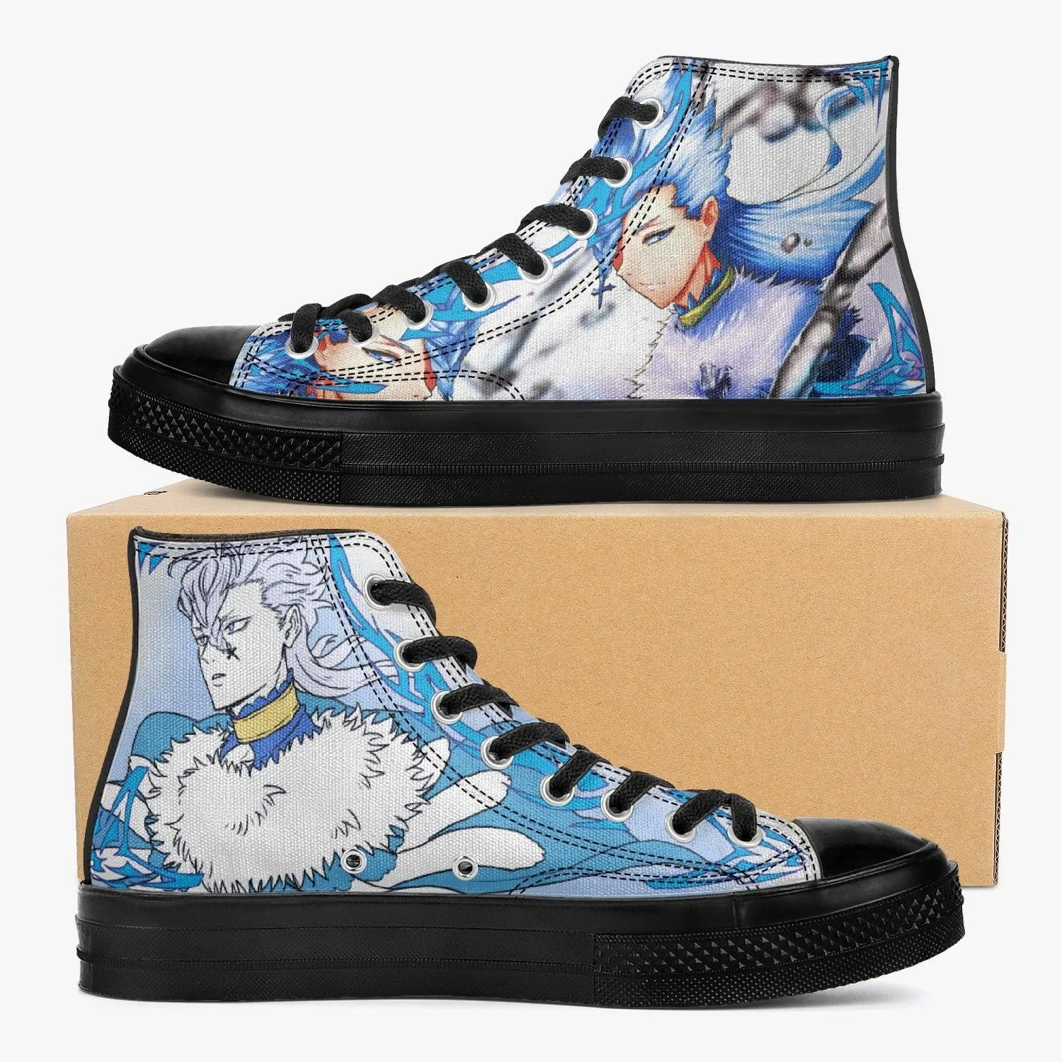 Black Clover Nozel Silva A-Star High Anime Shoes