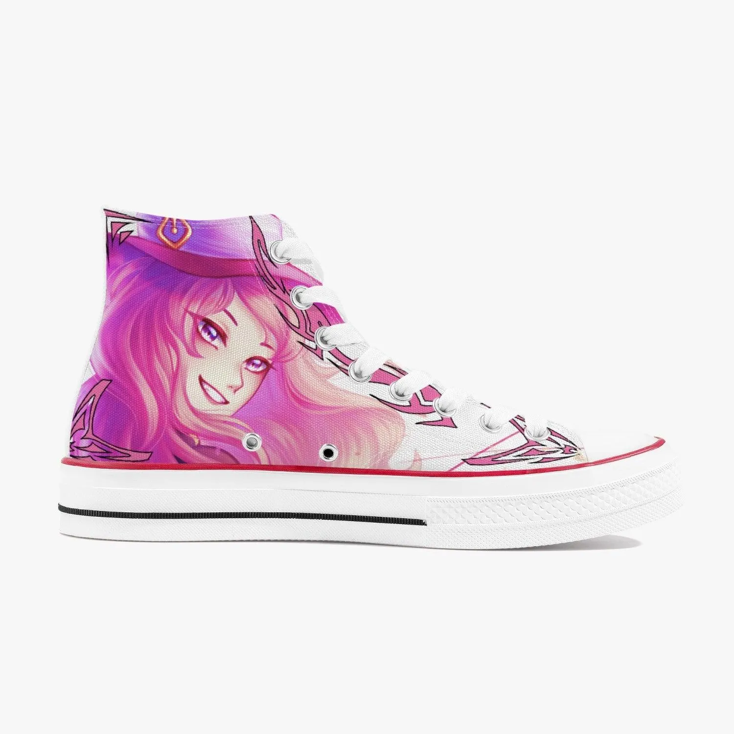 Black Clover Vanessa Enoteca A-Star High White Anime Shoes