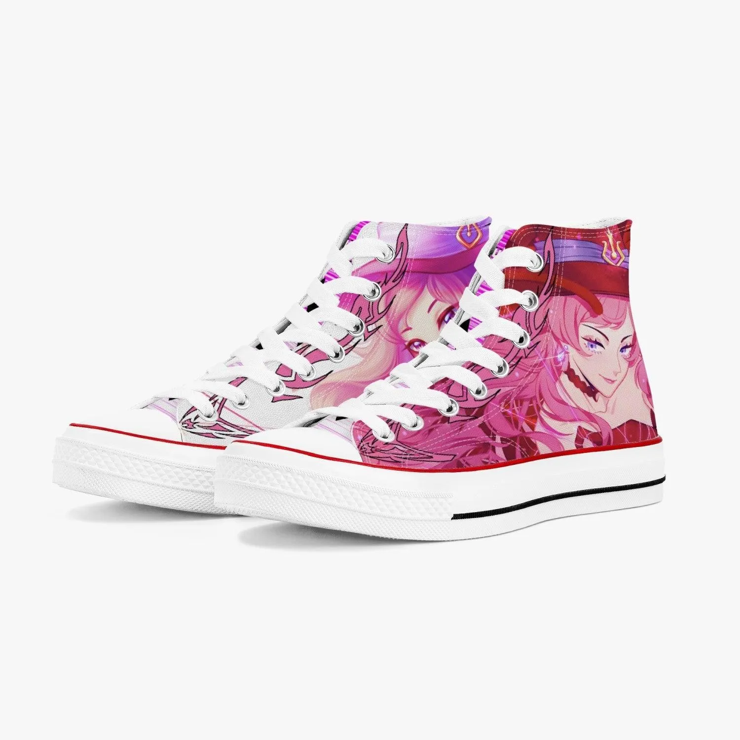 Black Clover Vanessa Enoteca A-Star High White Anime Shoes