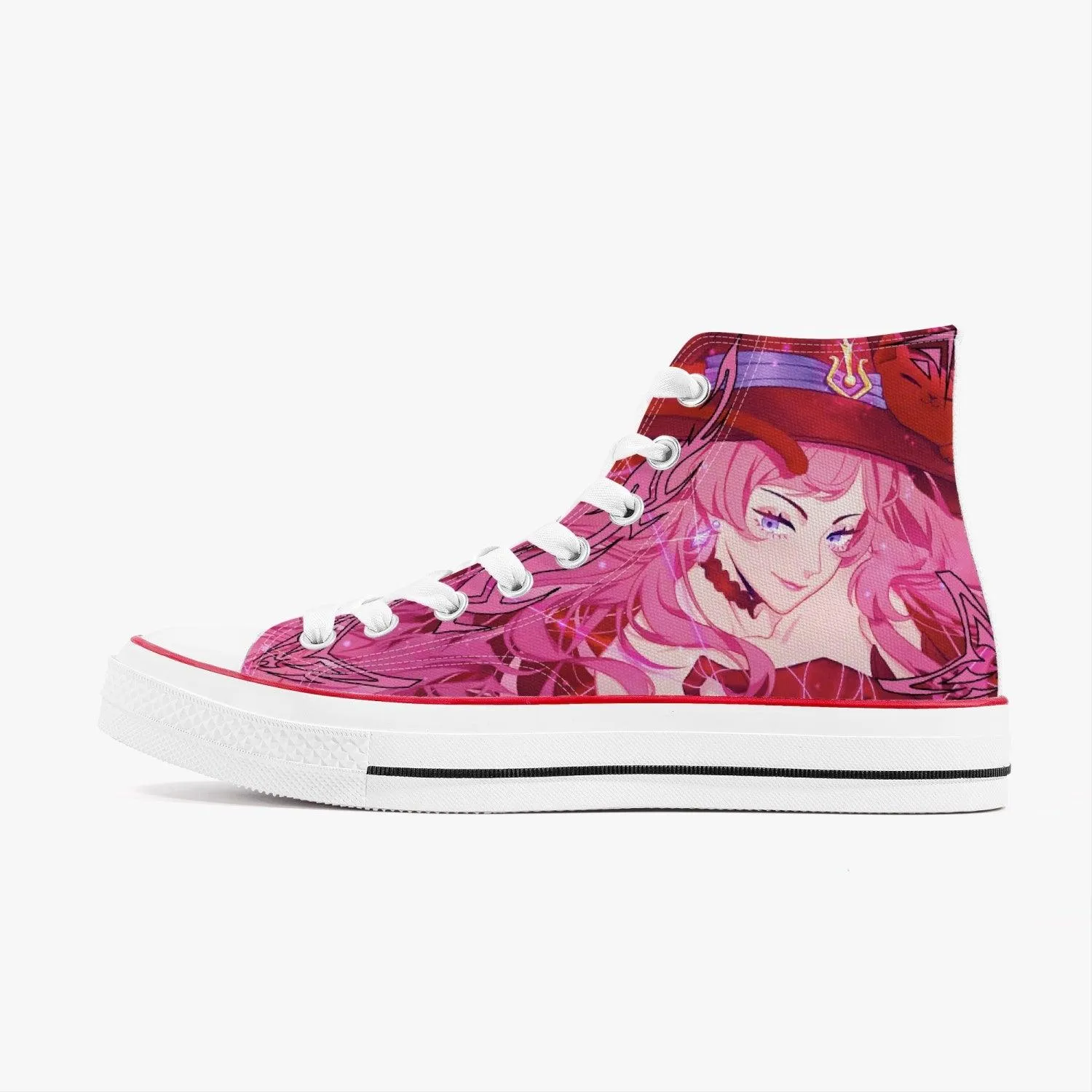 Black Clover Vanessa Enoteca A-Star High White Anime Shoes