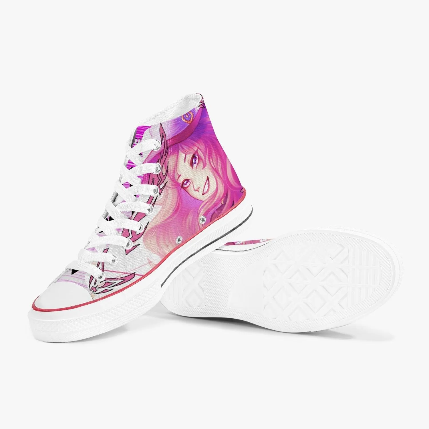 Black Clover Vanessa Enoteca A-Star High White Anime Shoes