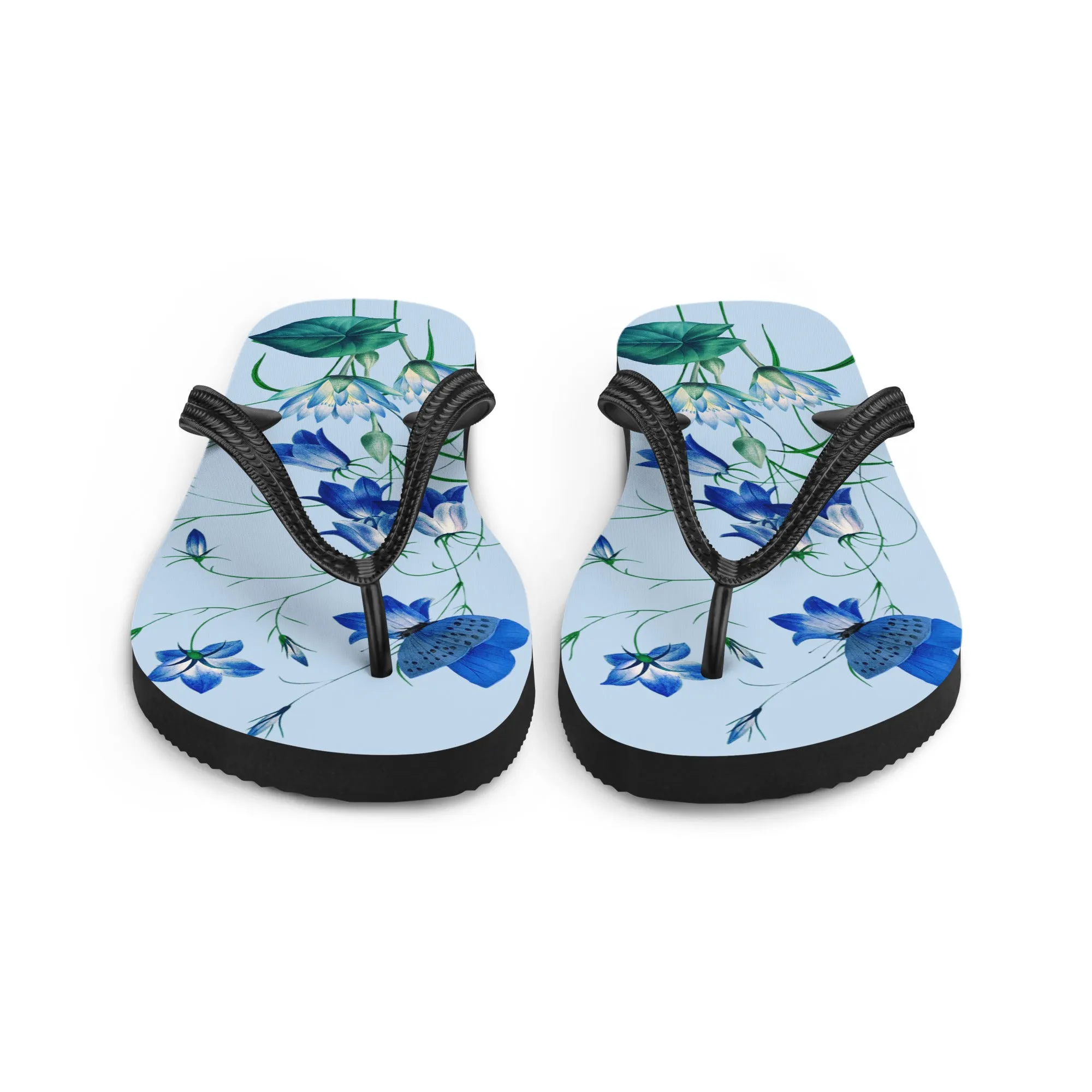 Blue Belle Flip-Flops