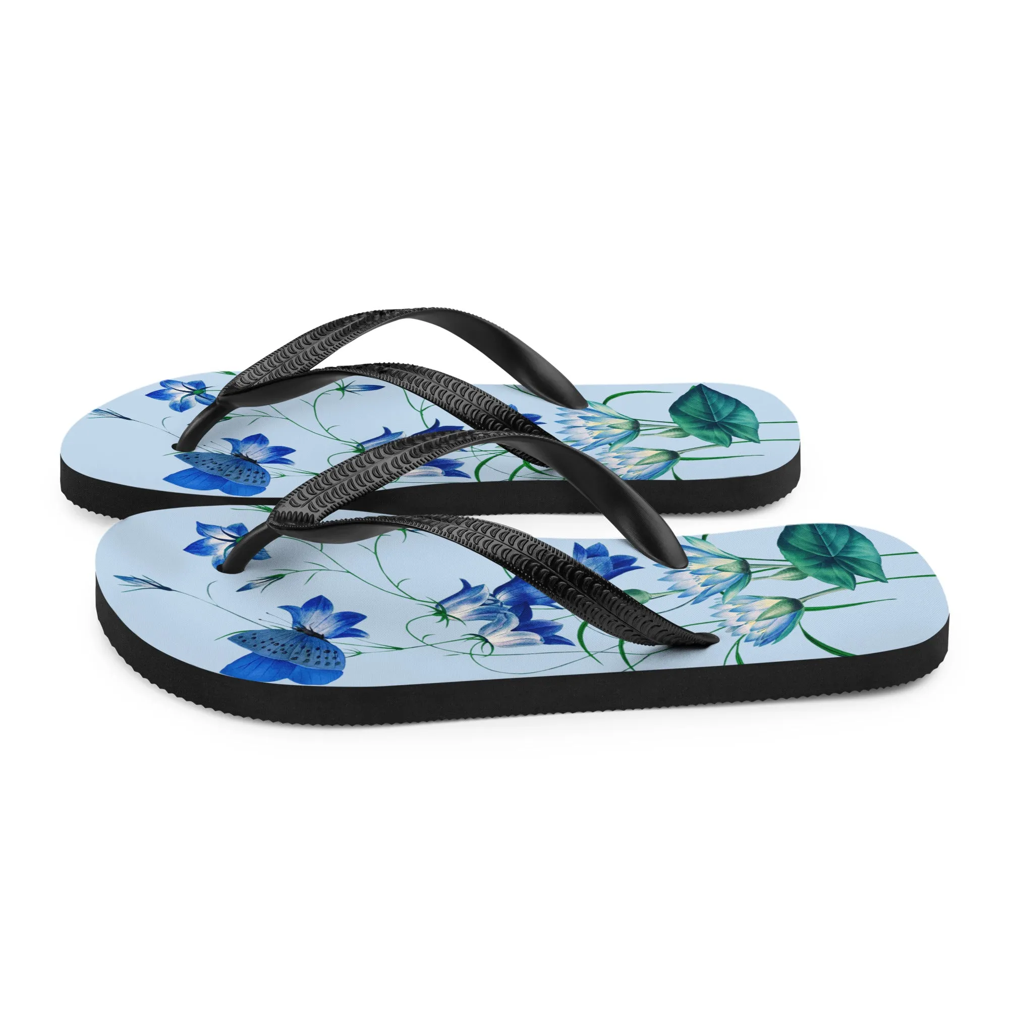 Blue Belle Flip-Flops