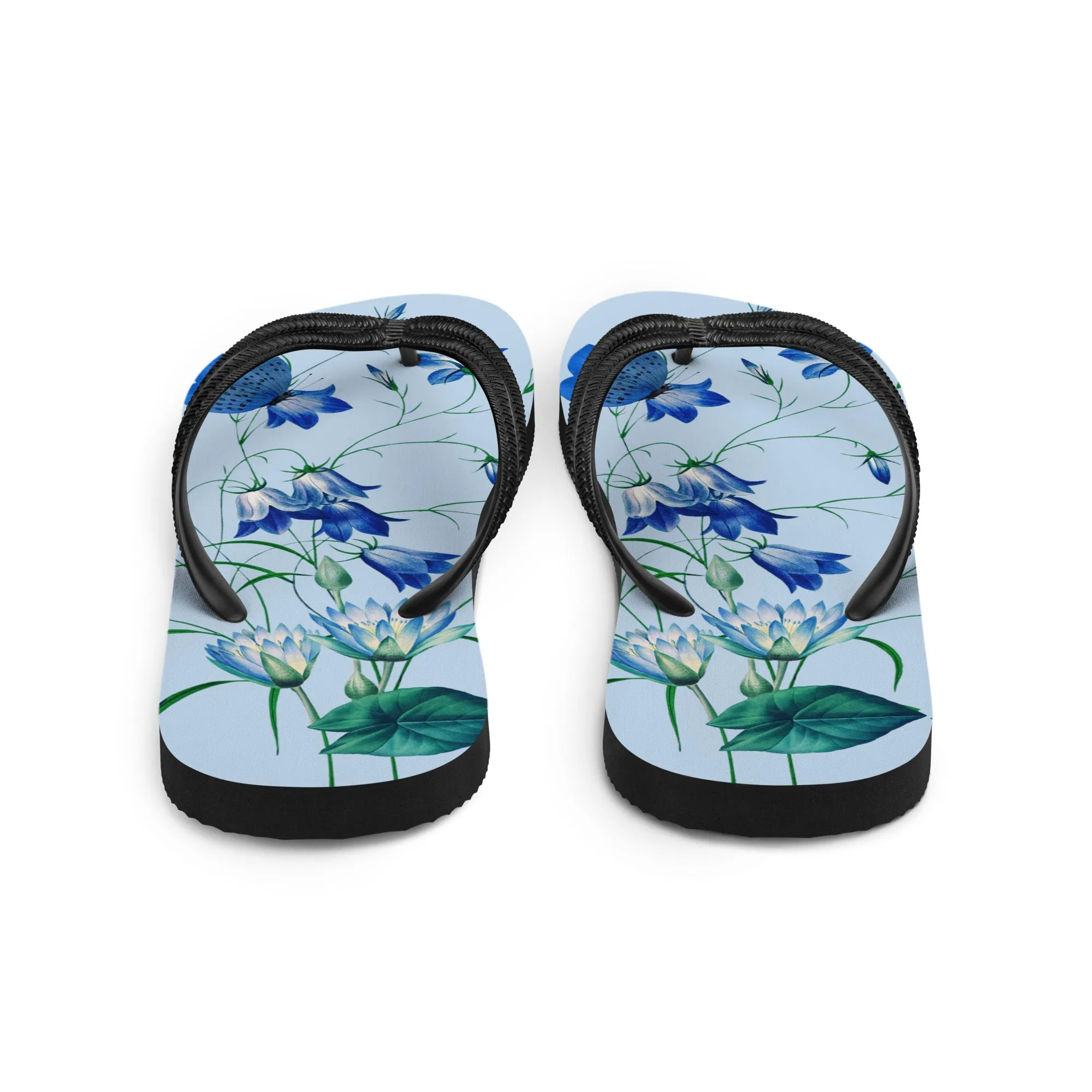 Blue Belle Flip-Flops