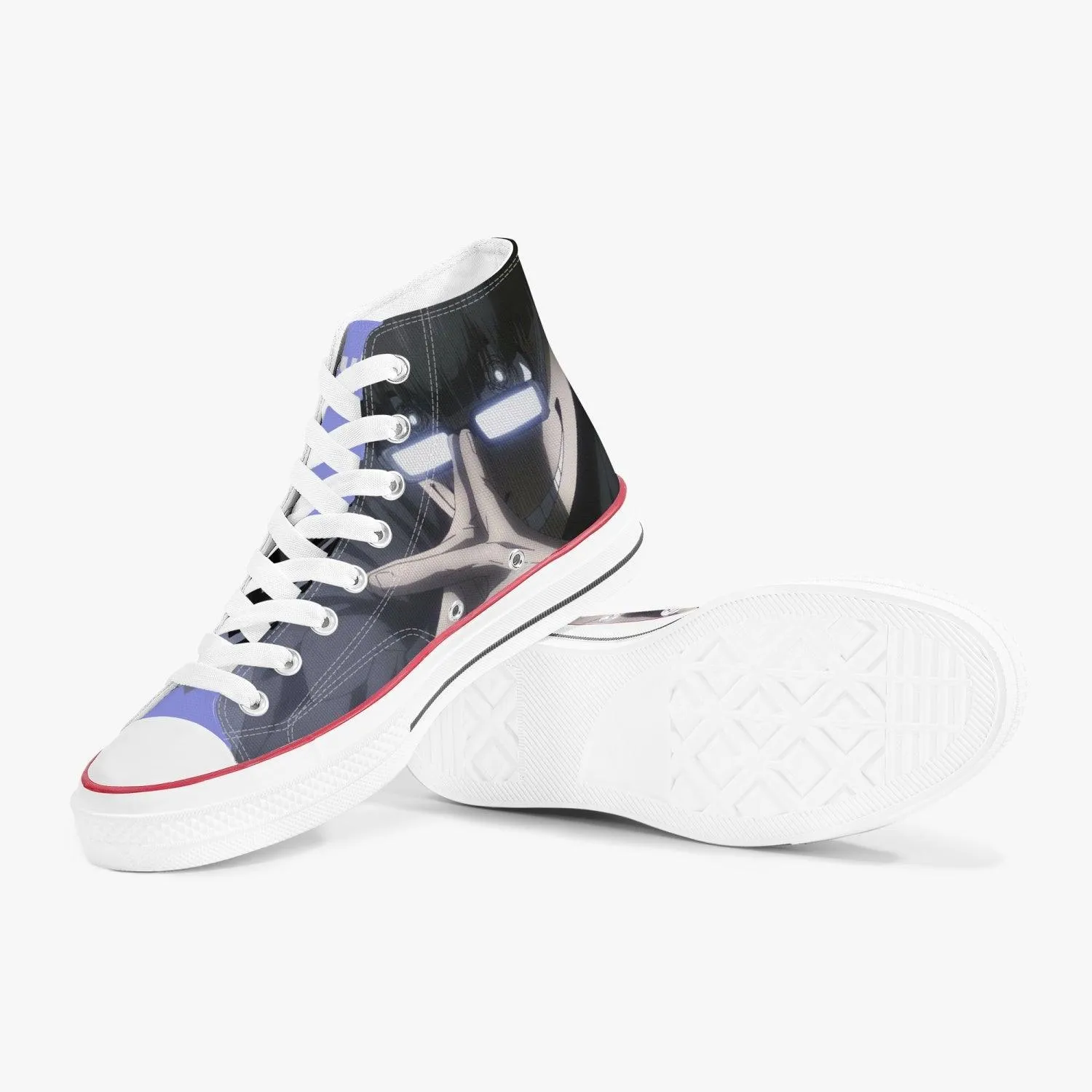 Blue Lock Jinpachi Ego A-Star High White Anime Shoes