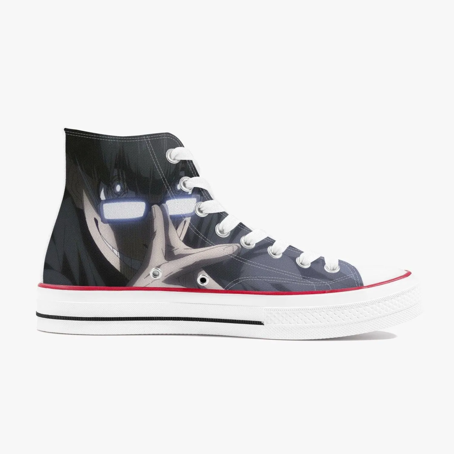 Blue Lock Jinpachi Ego A-Star High White Anime Shoes