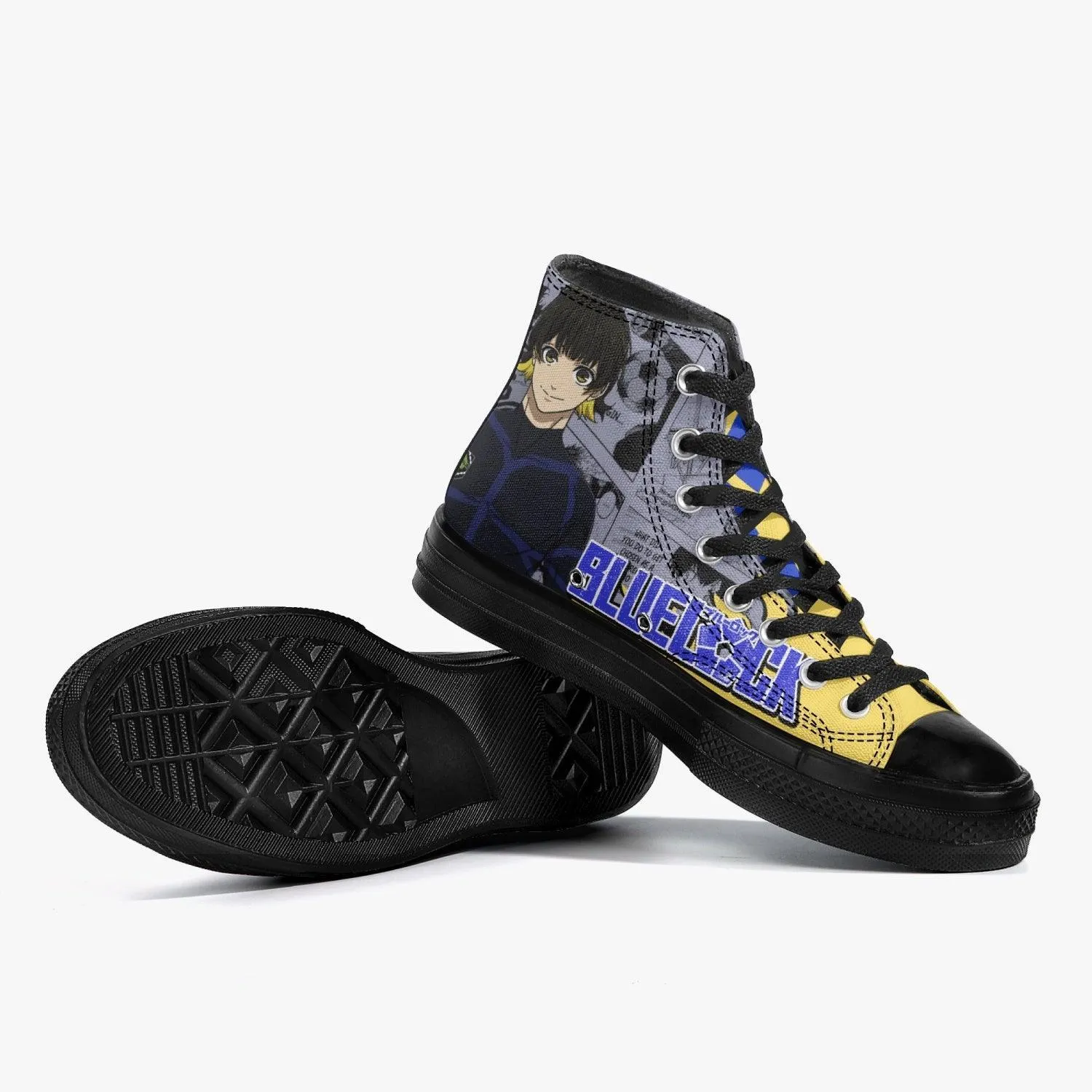 Blue Lock Meguru Bachira A-Star High Anime Shoes