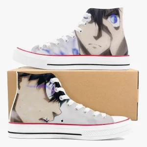 Blue Lock Yoichi Isagi A-Star High White Anime Shoes