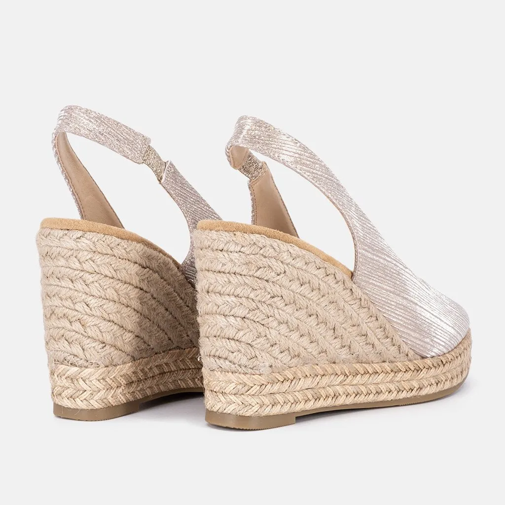 Casoria Gold Espadrille