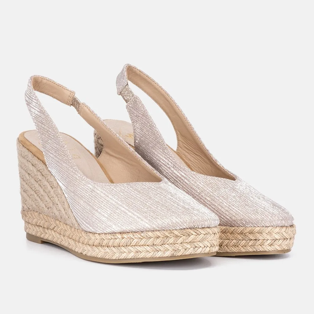 Casoria Gold Espadrille