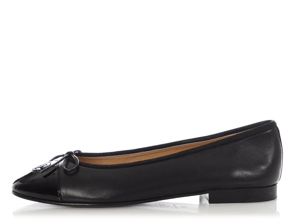 Chanel Black Ballet Flats