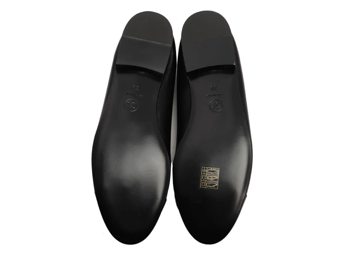 Chanel Black Ballet Flats