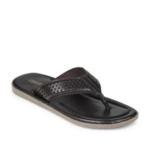 Coolers By Liberty COLE-1E Casual Brown Slippers & Flip-Flop For Men