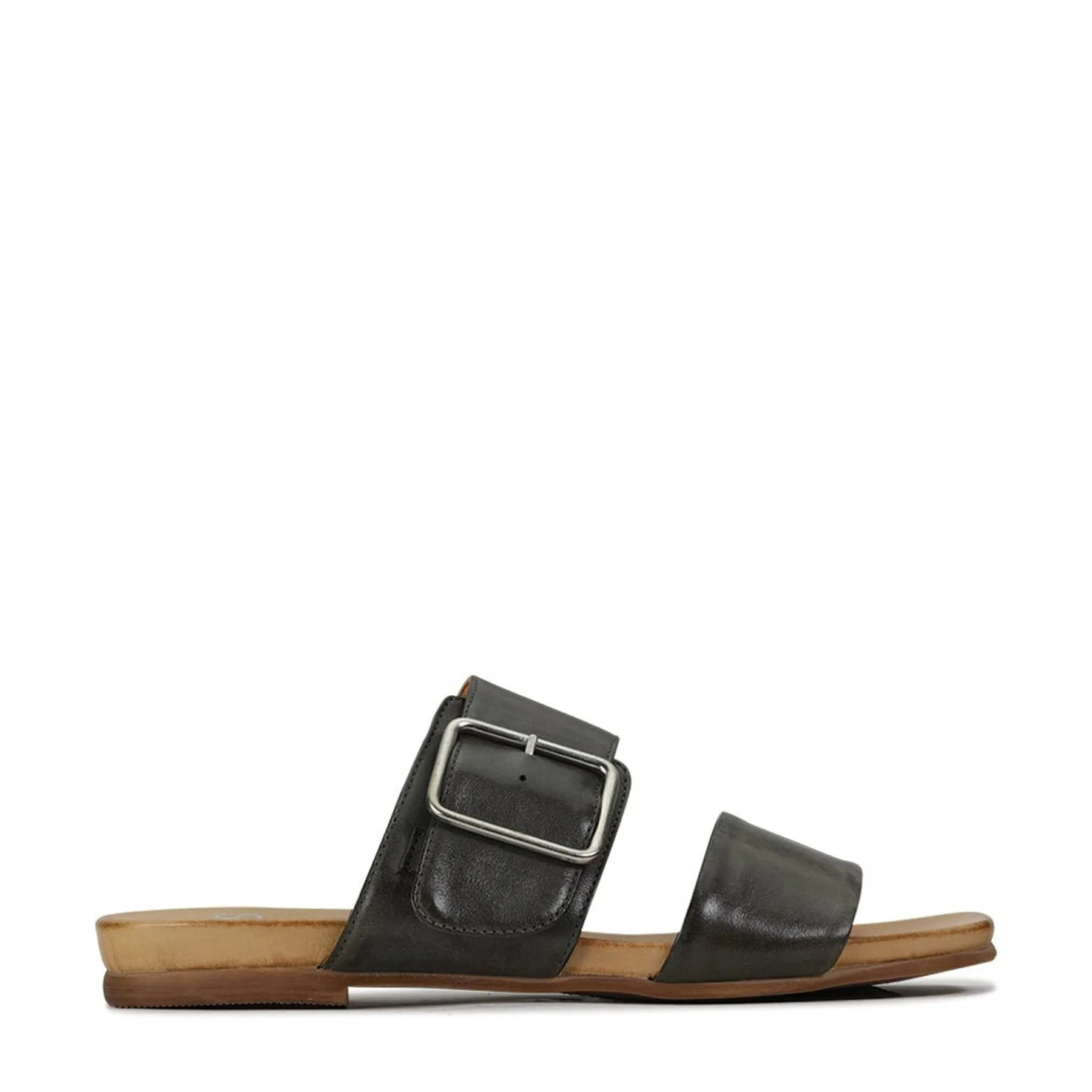 DALLAS LEATHER BUCKLE SANDAL