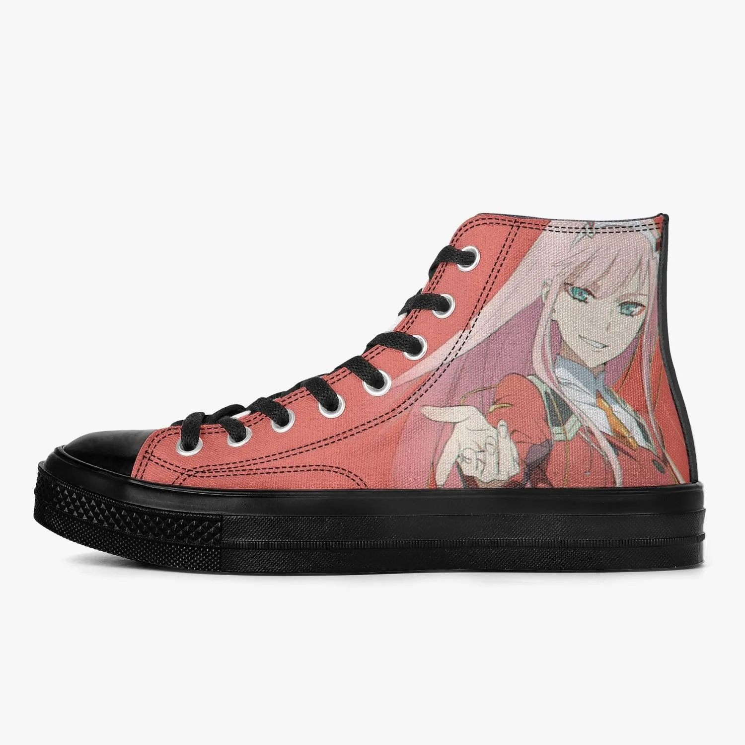 Darling in The Franxx Zero Two A-Star High Anime Shoes