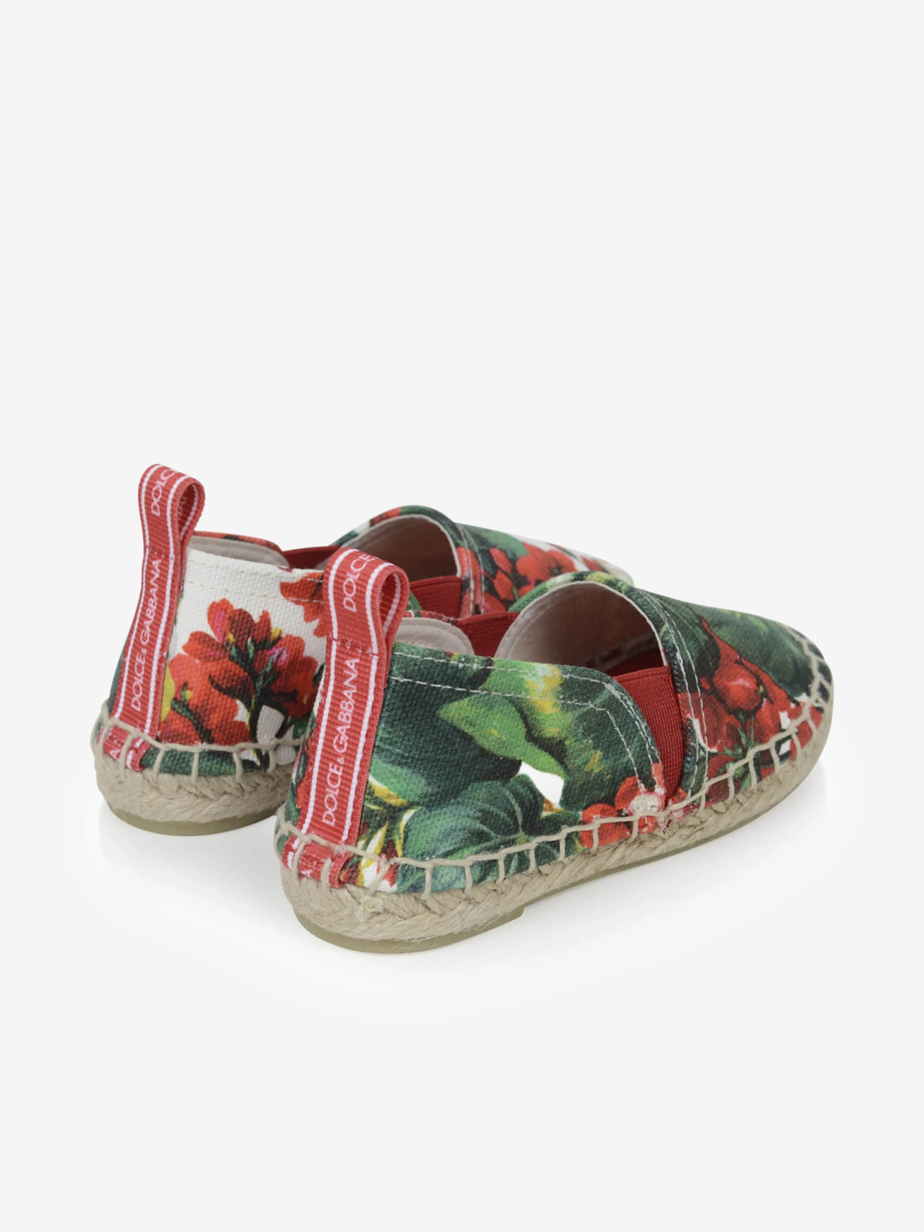 Dolce & Gabbana Geranium Espadrilles