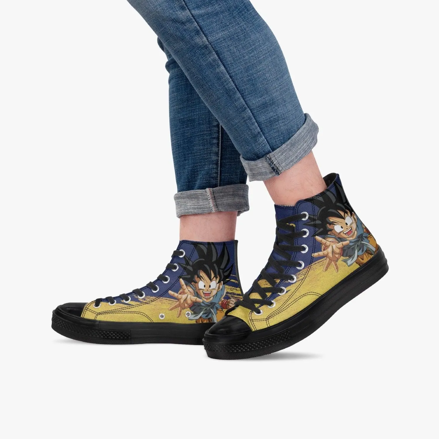 Dragon Ball Z Son Goku A-Star High Anime Shoes