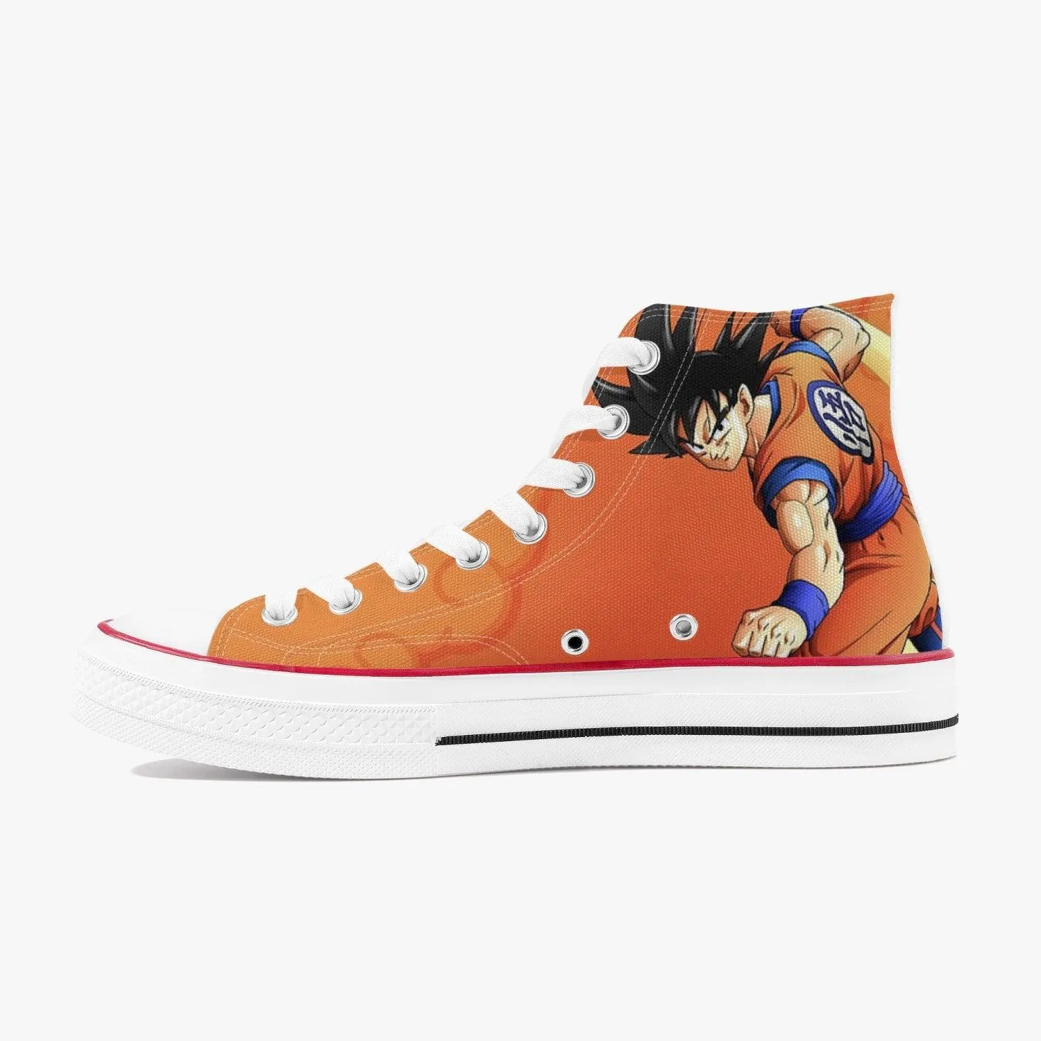 Dragonball Z Goku Kintoun A-Star High White Anime Shoes