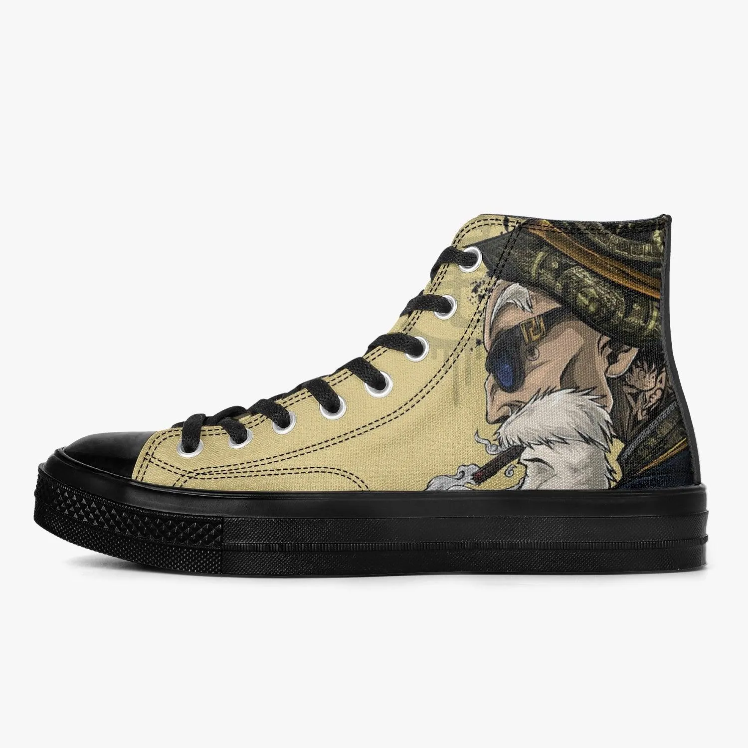 Dragonball Z Master Roshi A-Star High Anime Shoes