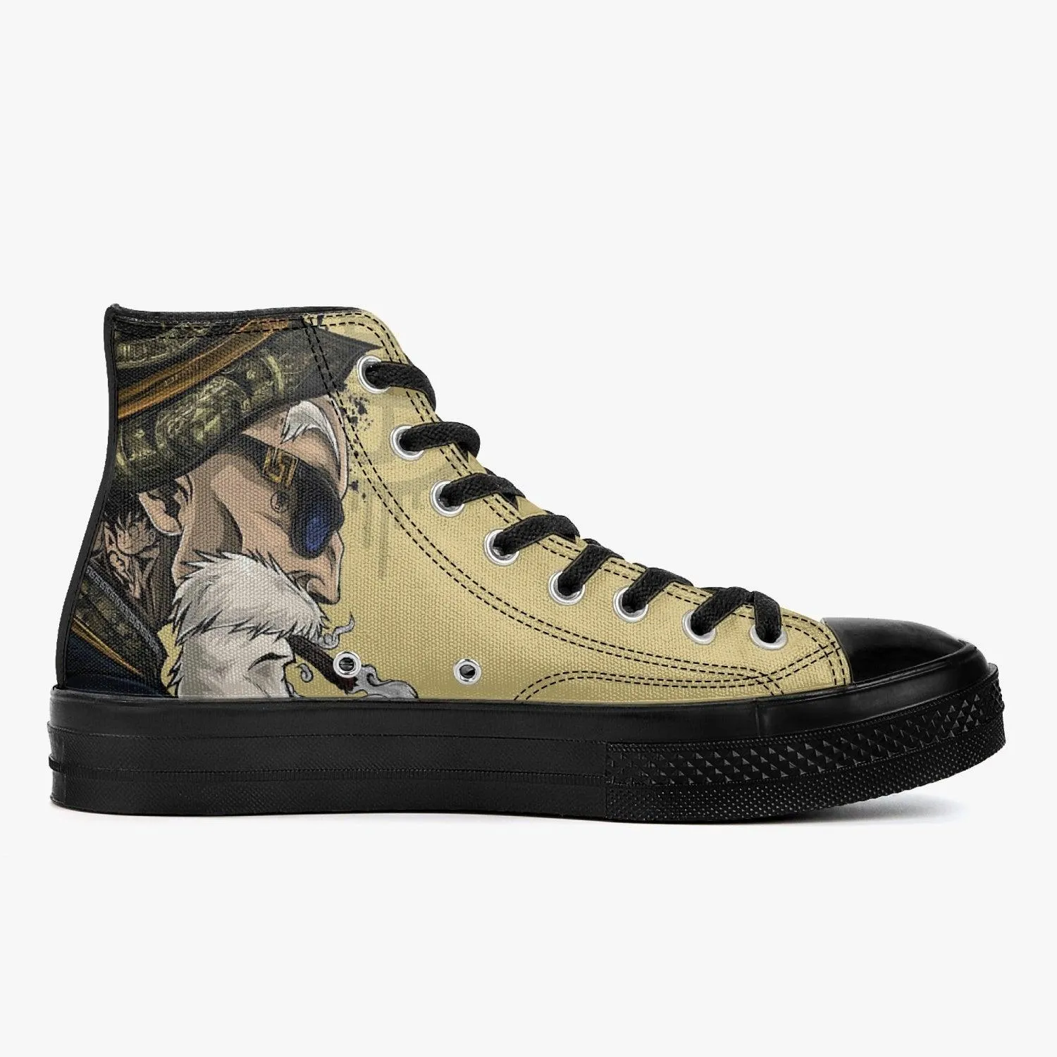 Dragonball Z Master Roshi A-Star High Anime Shoes