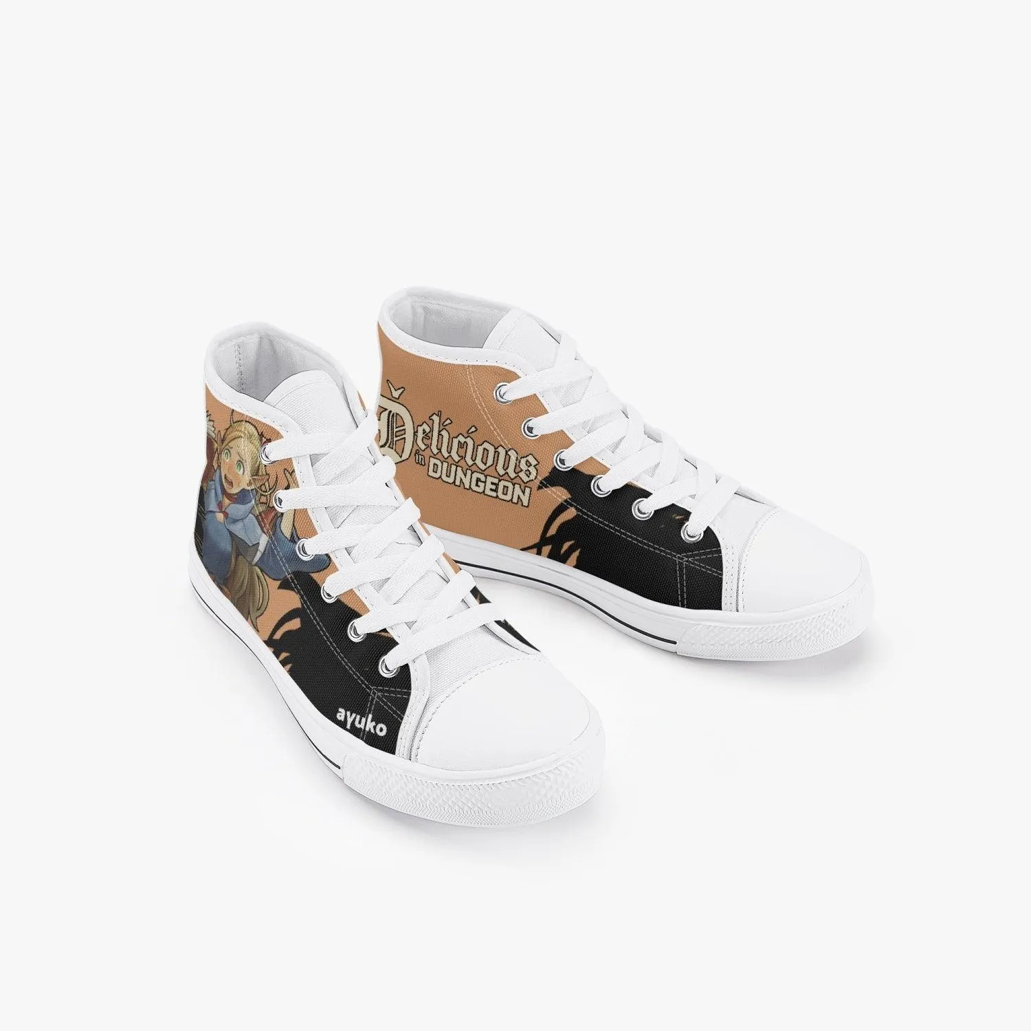 Dungeon Meshi Marcille Kids A-Star High Anime Shoes