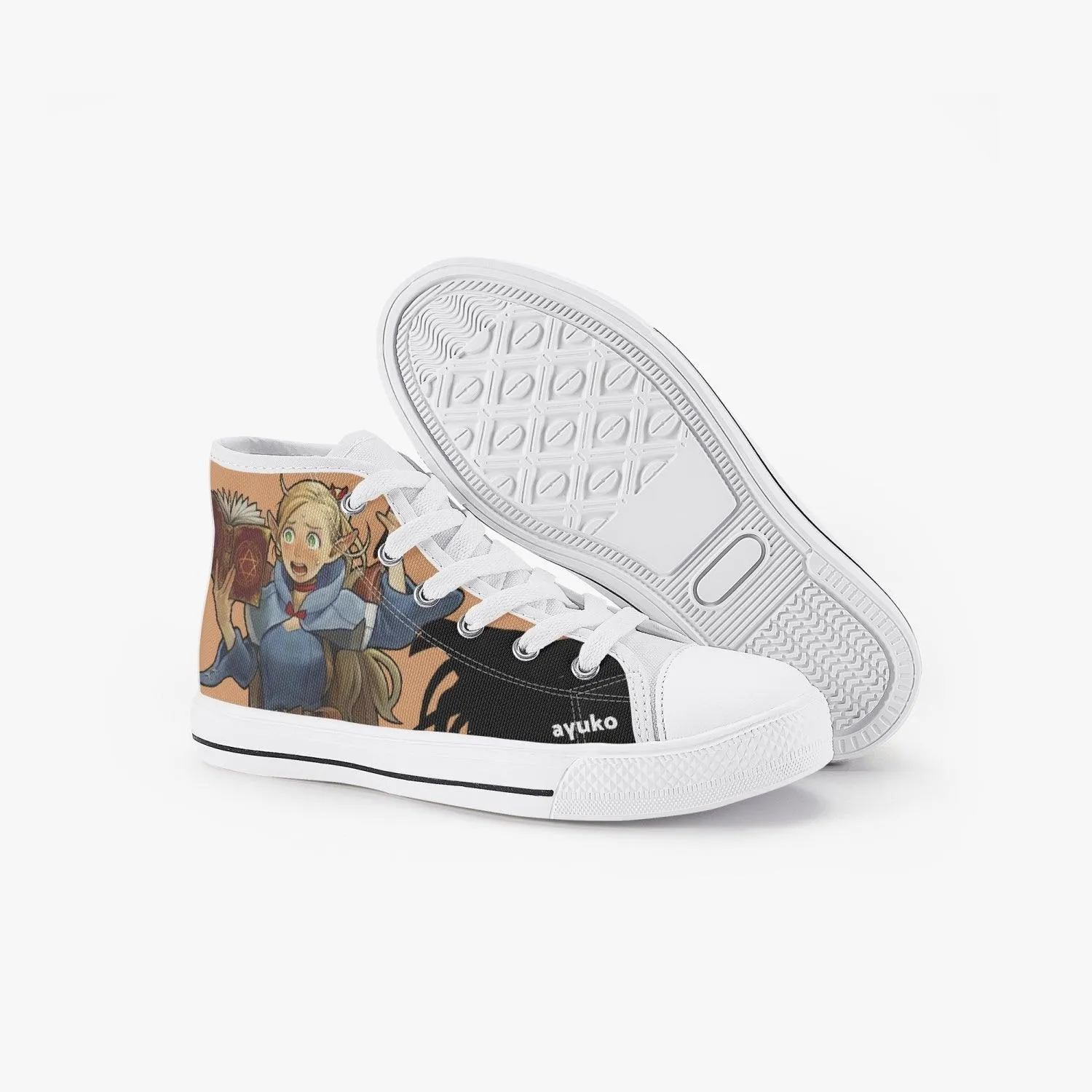 Dungeon Meshi Marcille Kids A-Star High Anime Shoes