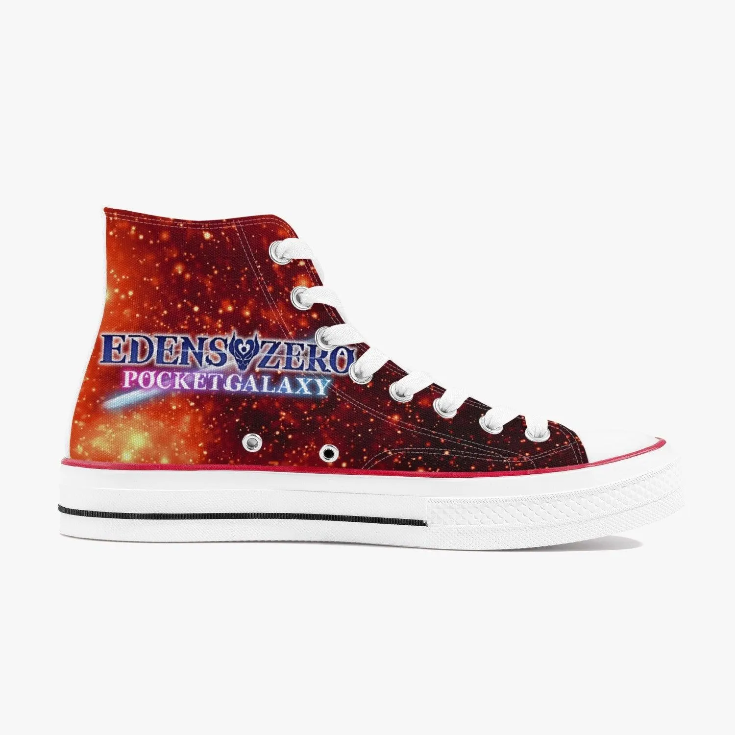 Edens Zero Drakken A-Star High White Anime Shoes