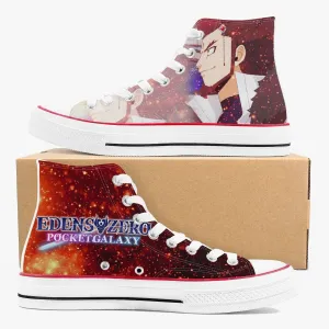 Edens Zero Drakken A-Star High White Anime Shoes