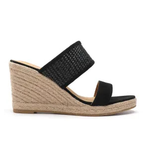 Ella Black Espadrilles