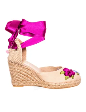 Espadrilles Mykonos con Flores