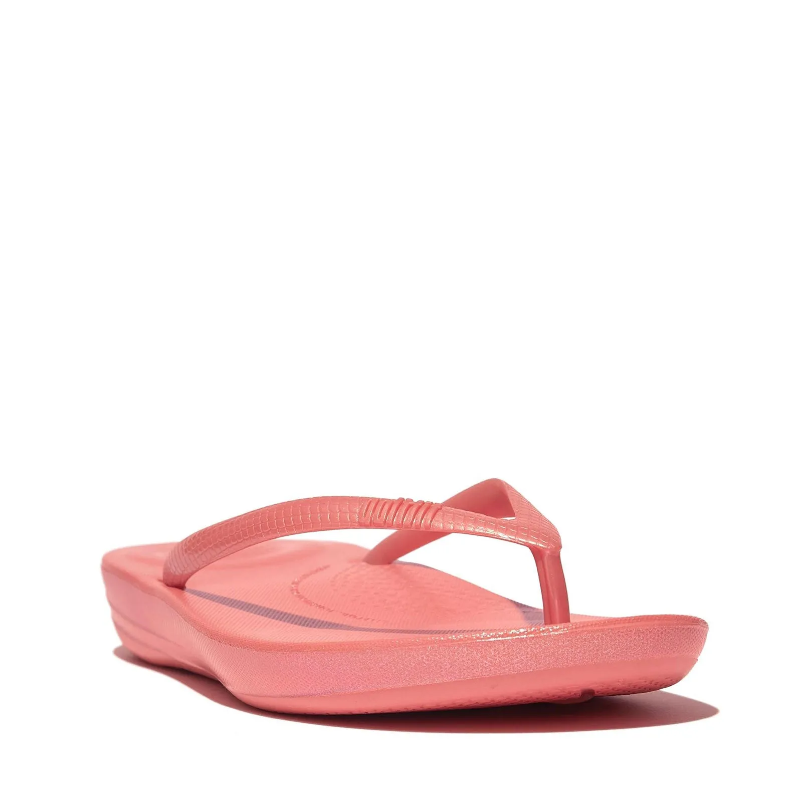 Fitflop Women's Flip-Flop, Pearlized