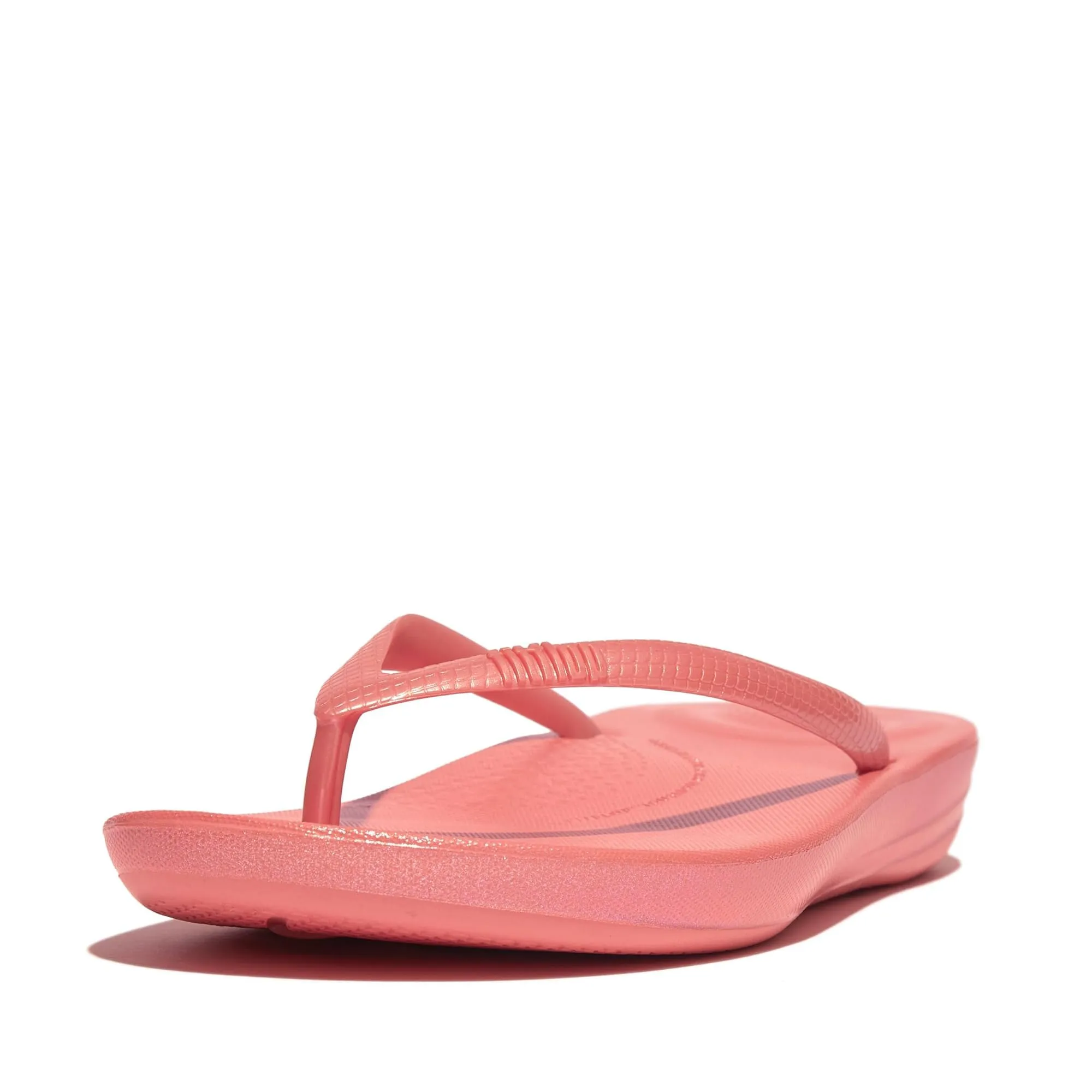 Fitflop Women's Flip-Flop, Pearlized