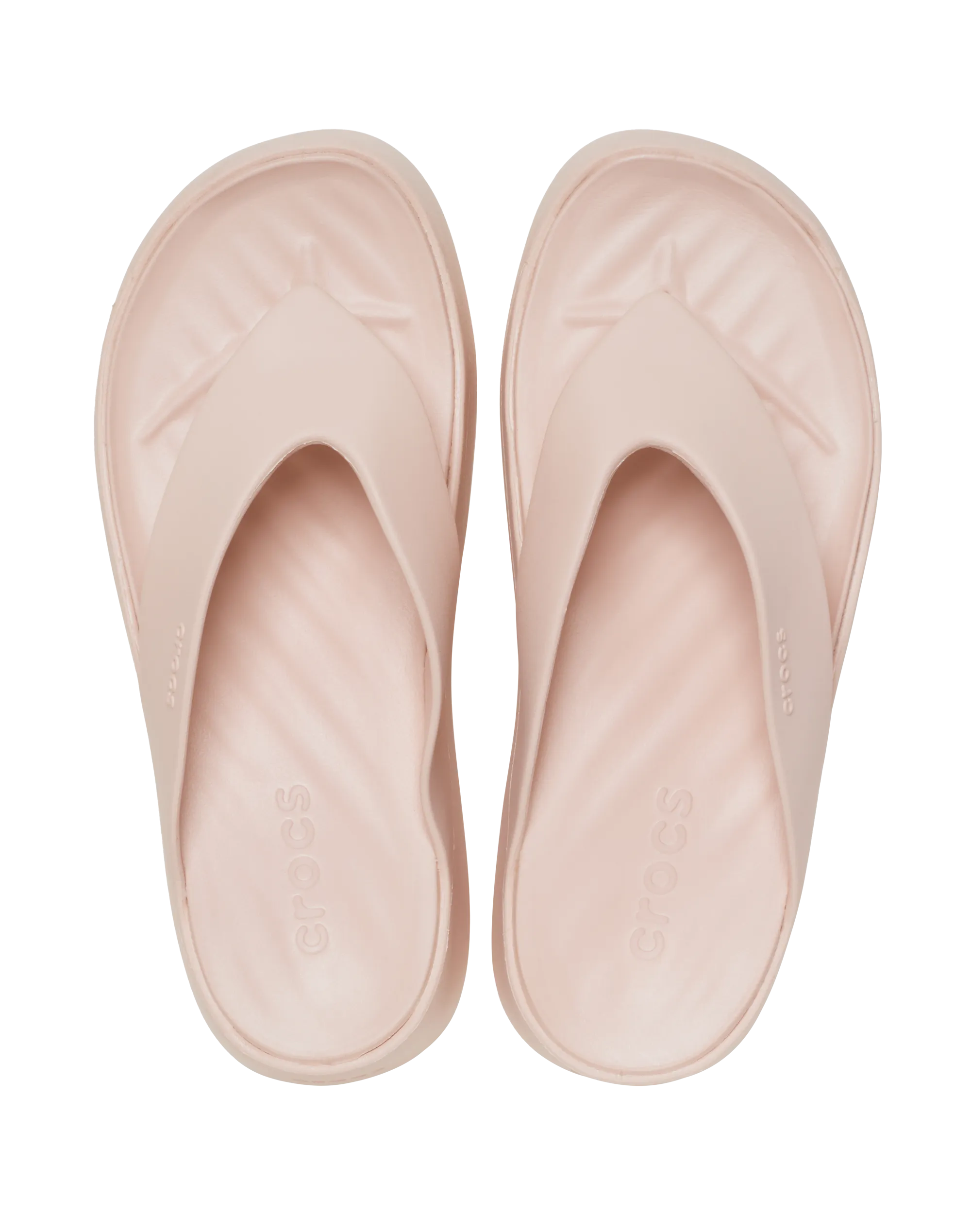 Getaway Platform Flip Flops in Quartz