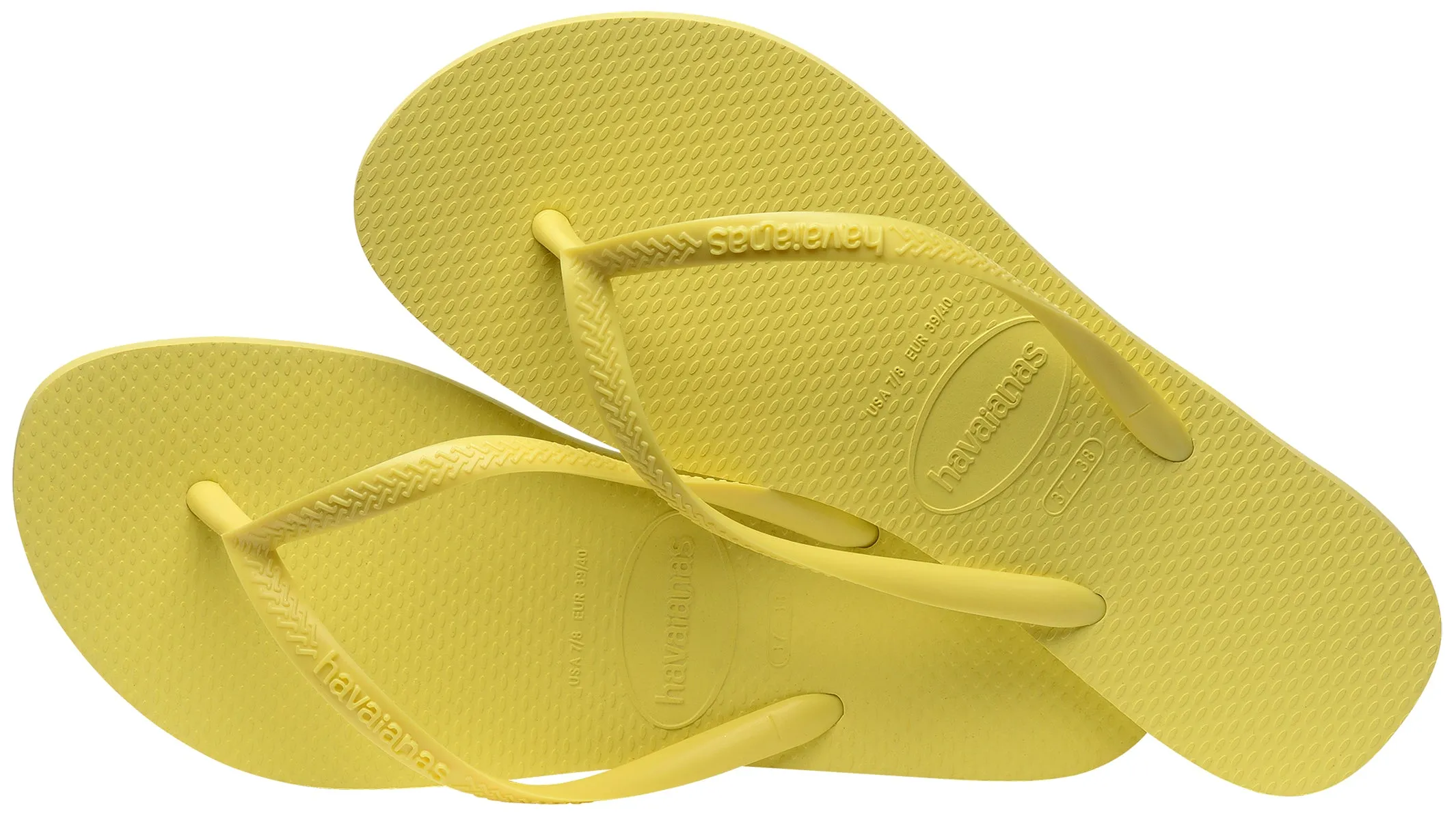 Havaianas Slim In Yellow For Women