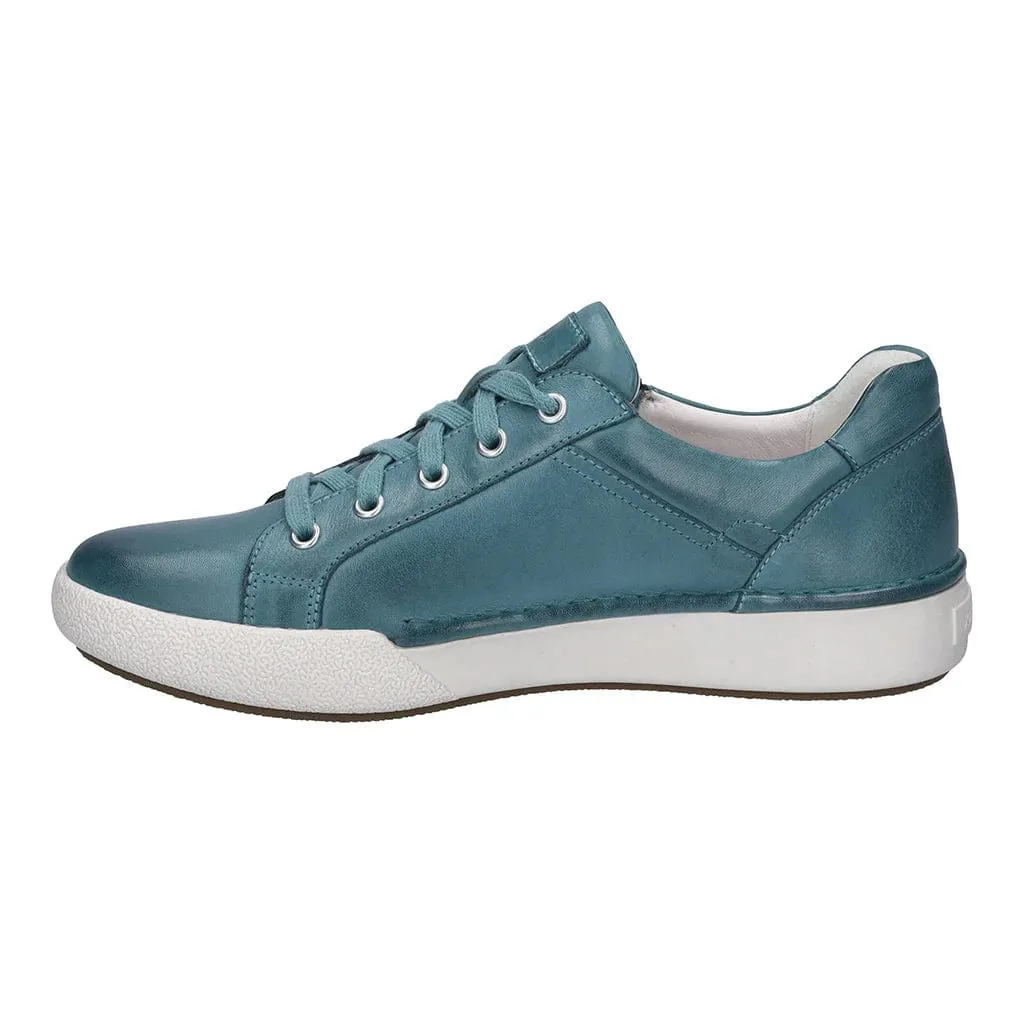 Josef Seibel Women's Claire 03 Lace & Zip Sneakers- Azure