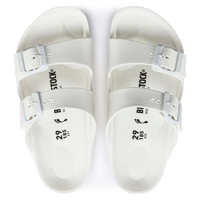 Little Girl Birkenstock Arizona EVA Narrow White