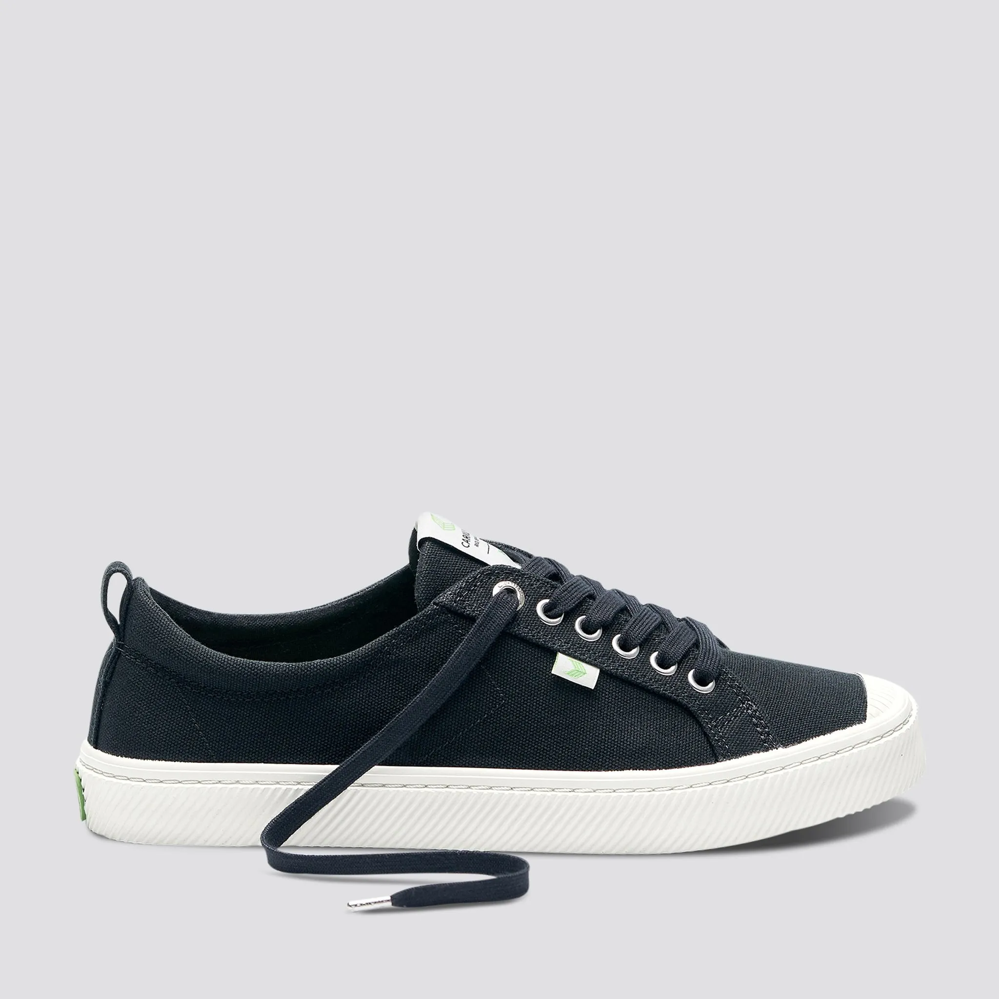 OCA Low Black Canvas Sneaker Men